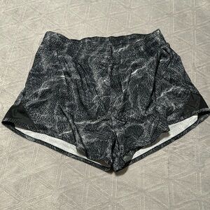 Women’s black running shorts